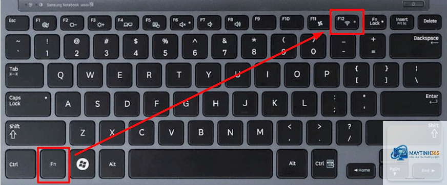 cách bật wifi trên laptop