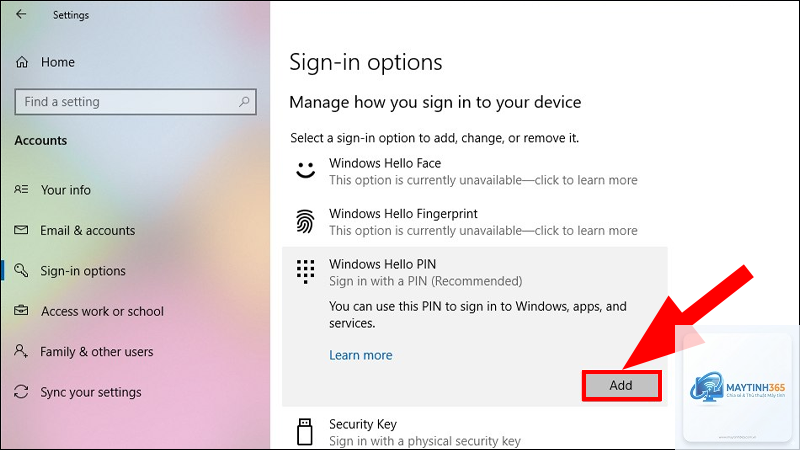 cách bật windows hello - Hình 4