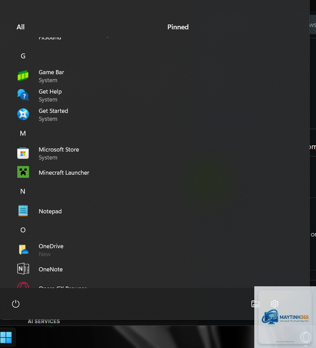 cách bỏ ghim ứng dụng khỏi start menu windows 11