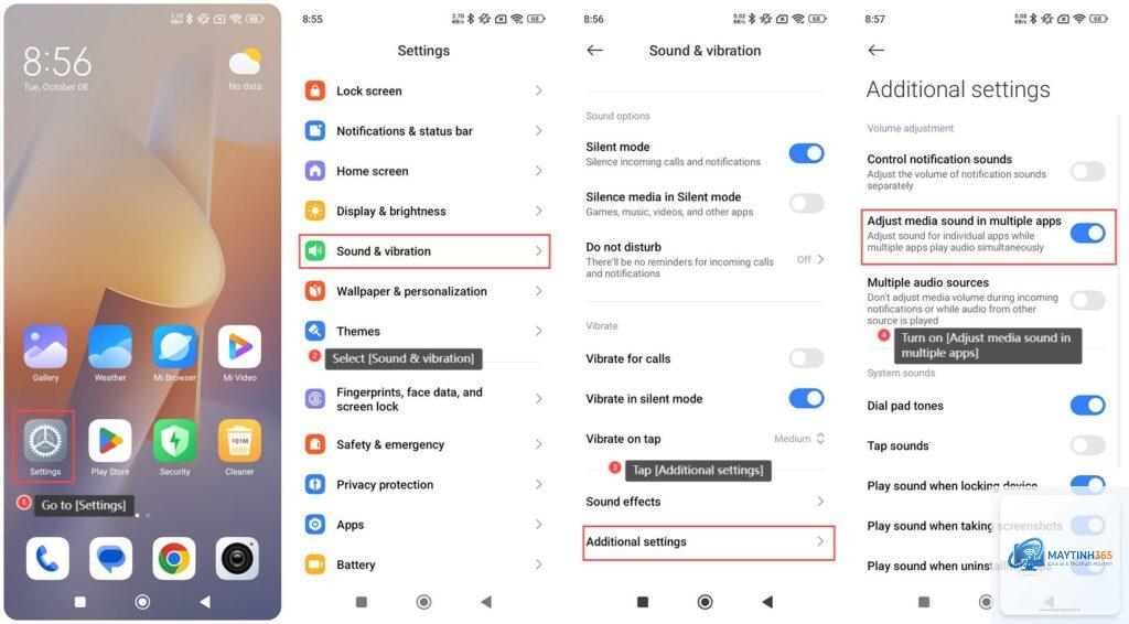 cách cá nhân hóa âm thanh đa phương tiện