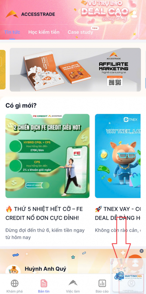 cách cá nhân hóa app access
