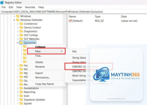 cách cá nhân hóa defender registry