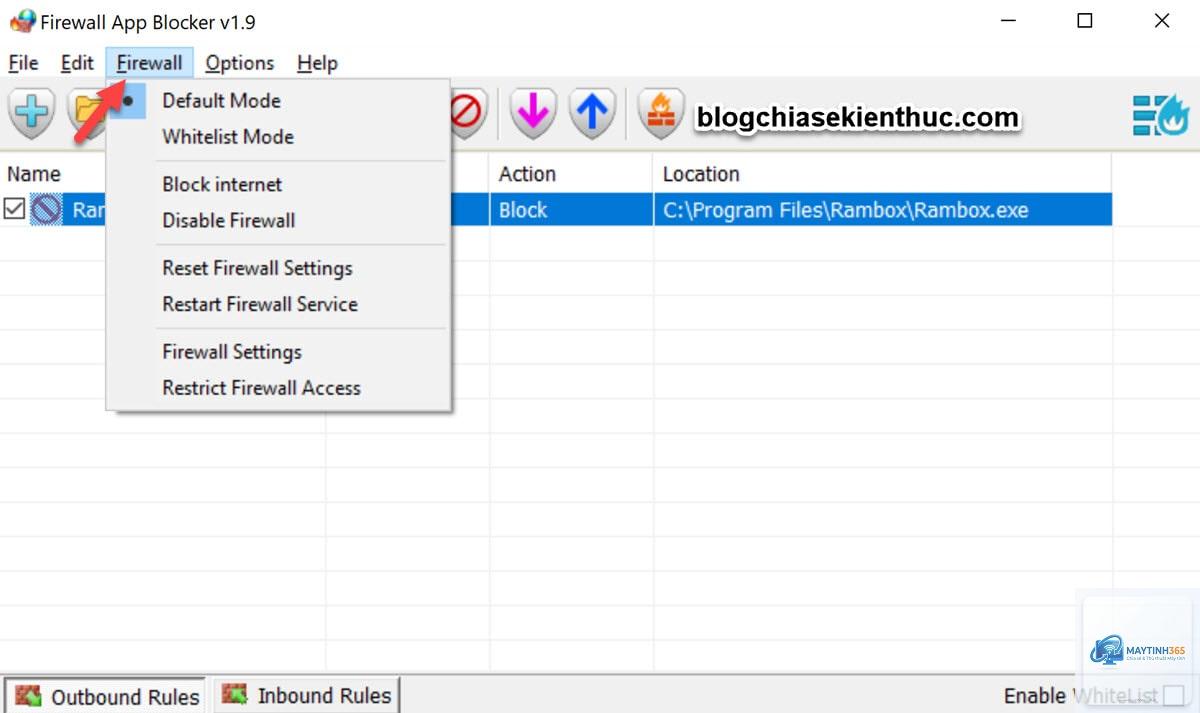 cách cá nhân hóa firewall settings - Hình 4