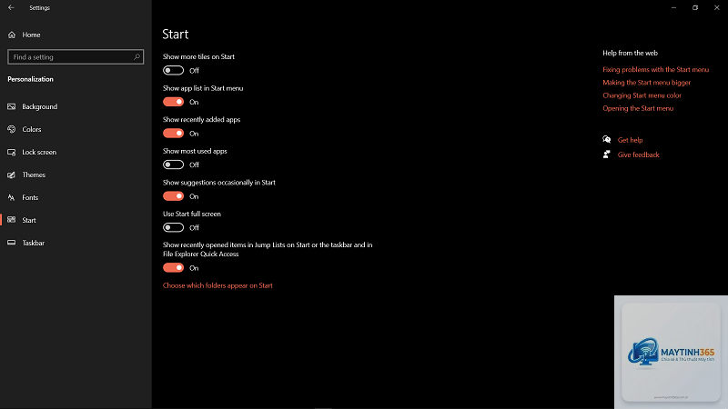 cách cá nhân hóa login settings - Hình 3