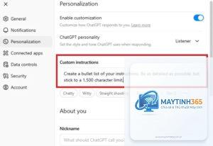 cách cá nhân hóa login settings