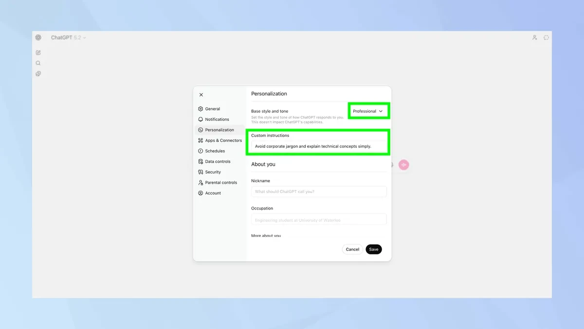 cách cá nhân hóa login settings - Hình 4