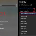 cách cá nhân hóa resolution settings