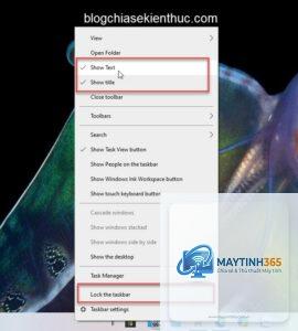 cách cá nhân hóa search taskbar