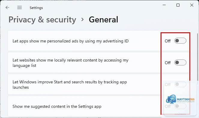 cách cá nhân hóa security settings windows 11 - Hình 2