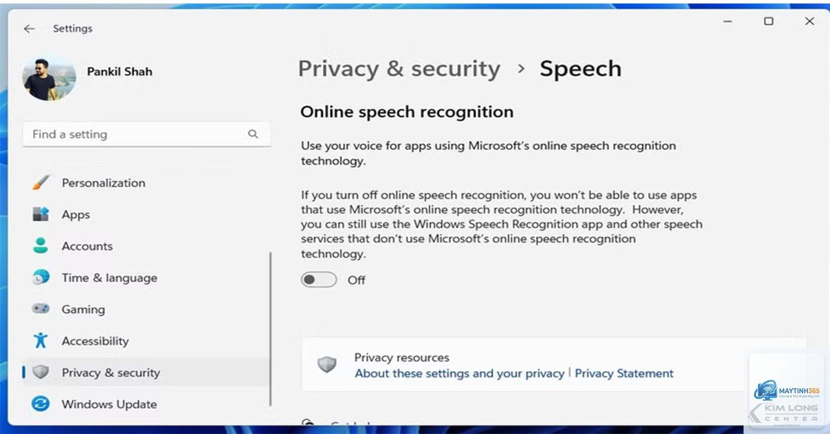 cách cá nhân hóa security settings windows 11 - Hình 1