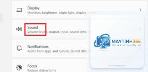 cách cá nhân hóa sound settings windows 11