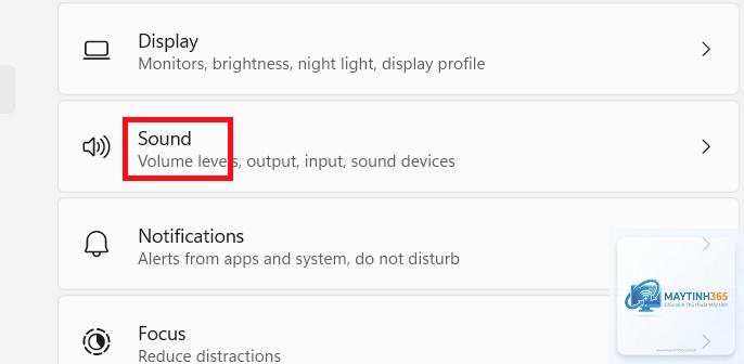 cách cá nhân hóa sound settings windows 11