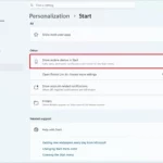 cách cá nhân hóa start menu windows 11