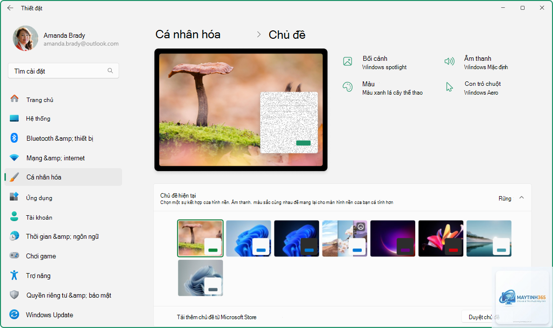 cách cá nhân hóa windows update - Hình 3
