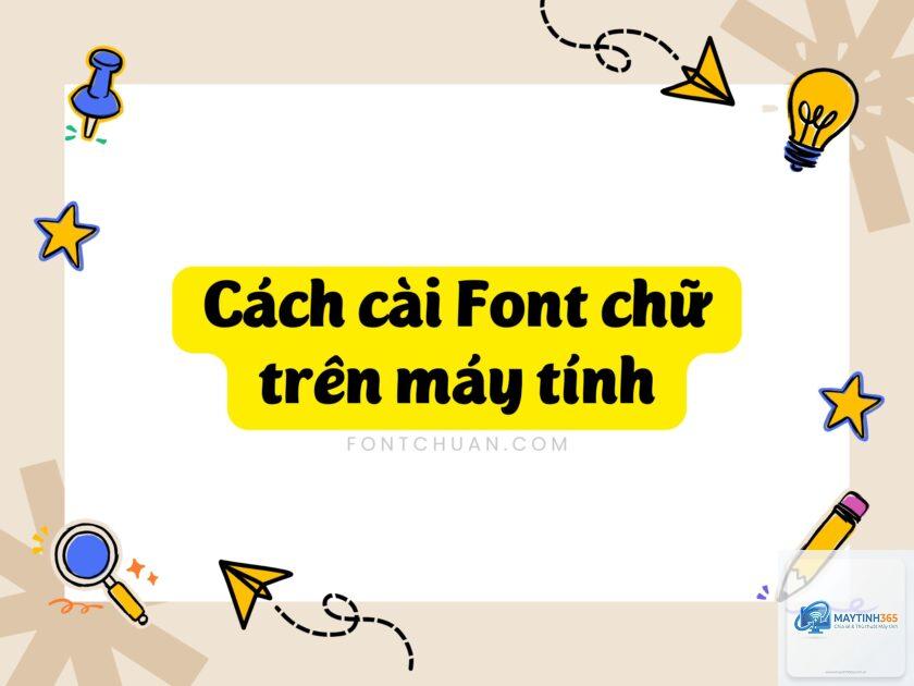 cách cài font thủ công - Hình 3