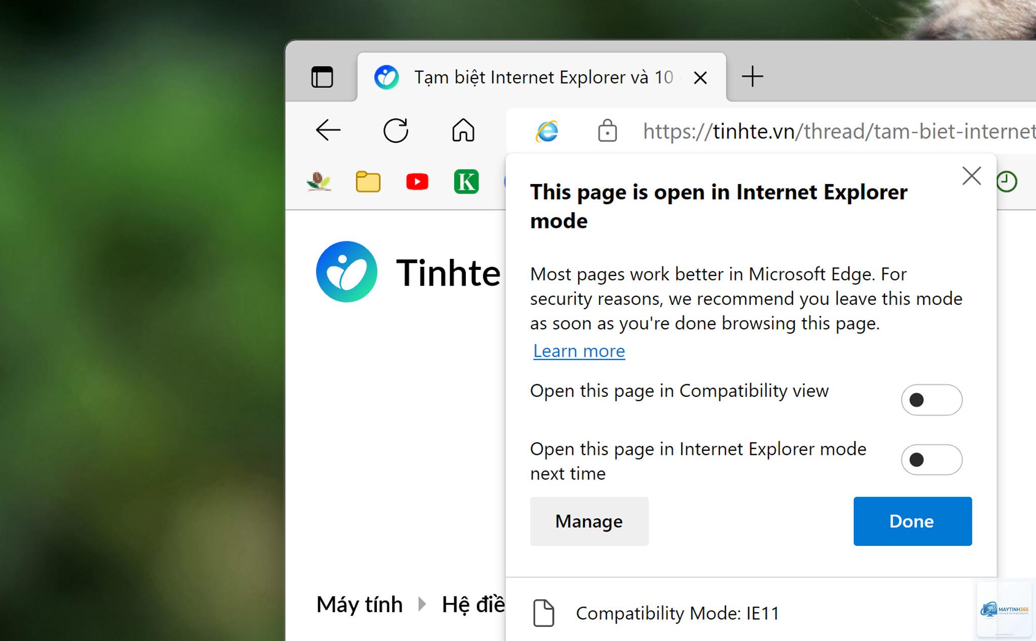 cách cài internet explorer mode - Hình 3