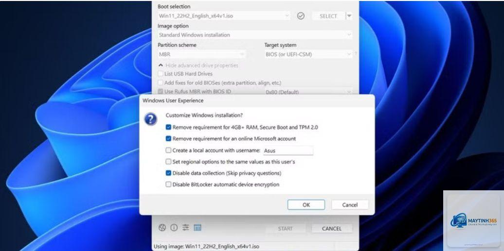 cách cài windows 11 bằng rufus - Hình 5