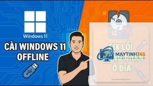 cách cài windows 11 offline