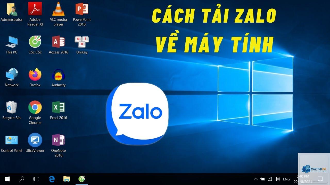 cách cài zalo pc - Hình 2