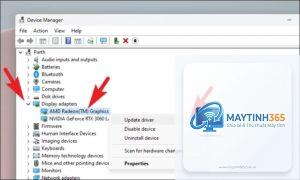 cách cập nhật driver trên windows 11