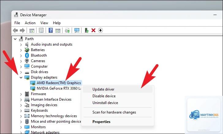 cách cập nhật driver windows 11