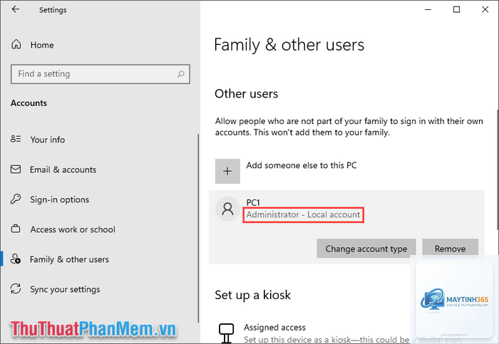 cách cấp quyền quản trị windows 11