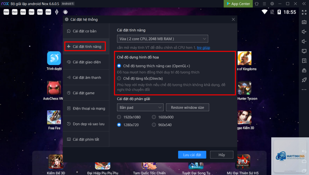 cách cấu hình app settings nâng cao