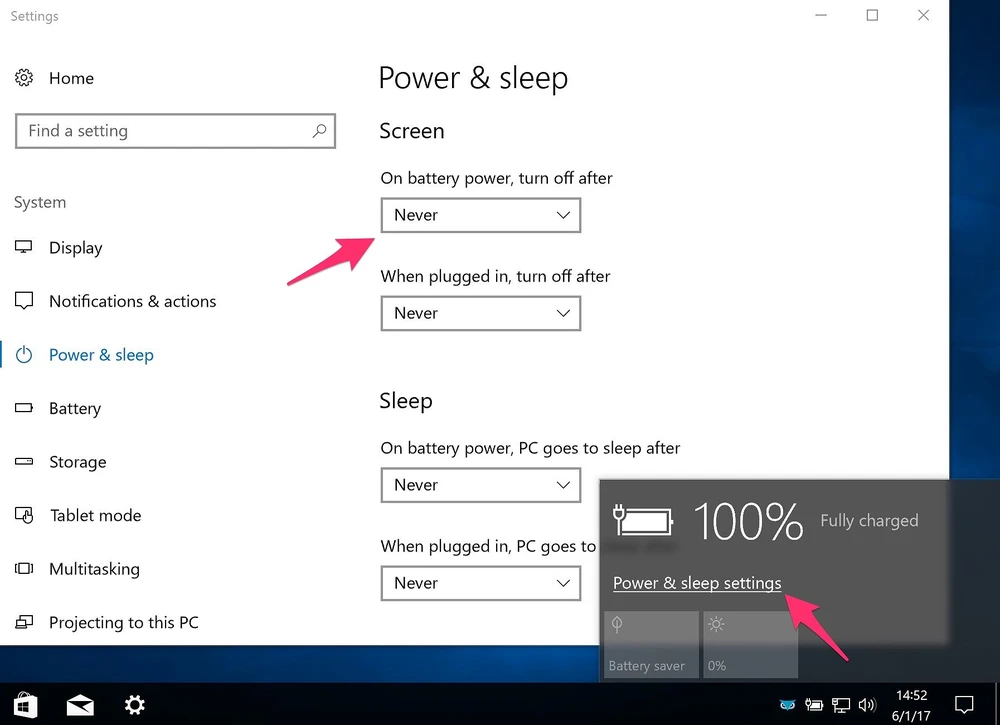 cách cấu hình battery settings - Hình 4