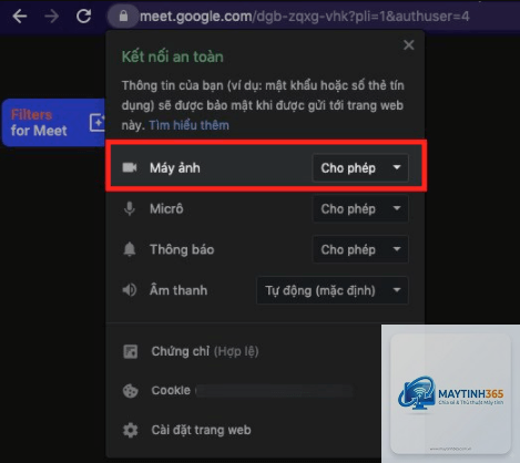 cách cấu hình camera cho google meet - Hình 2