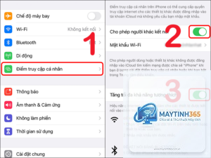 cách cấu hình chia sẻ mạng