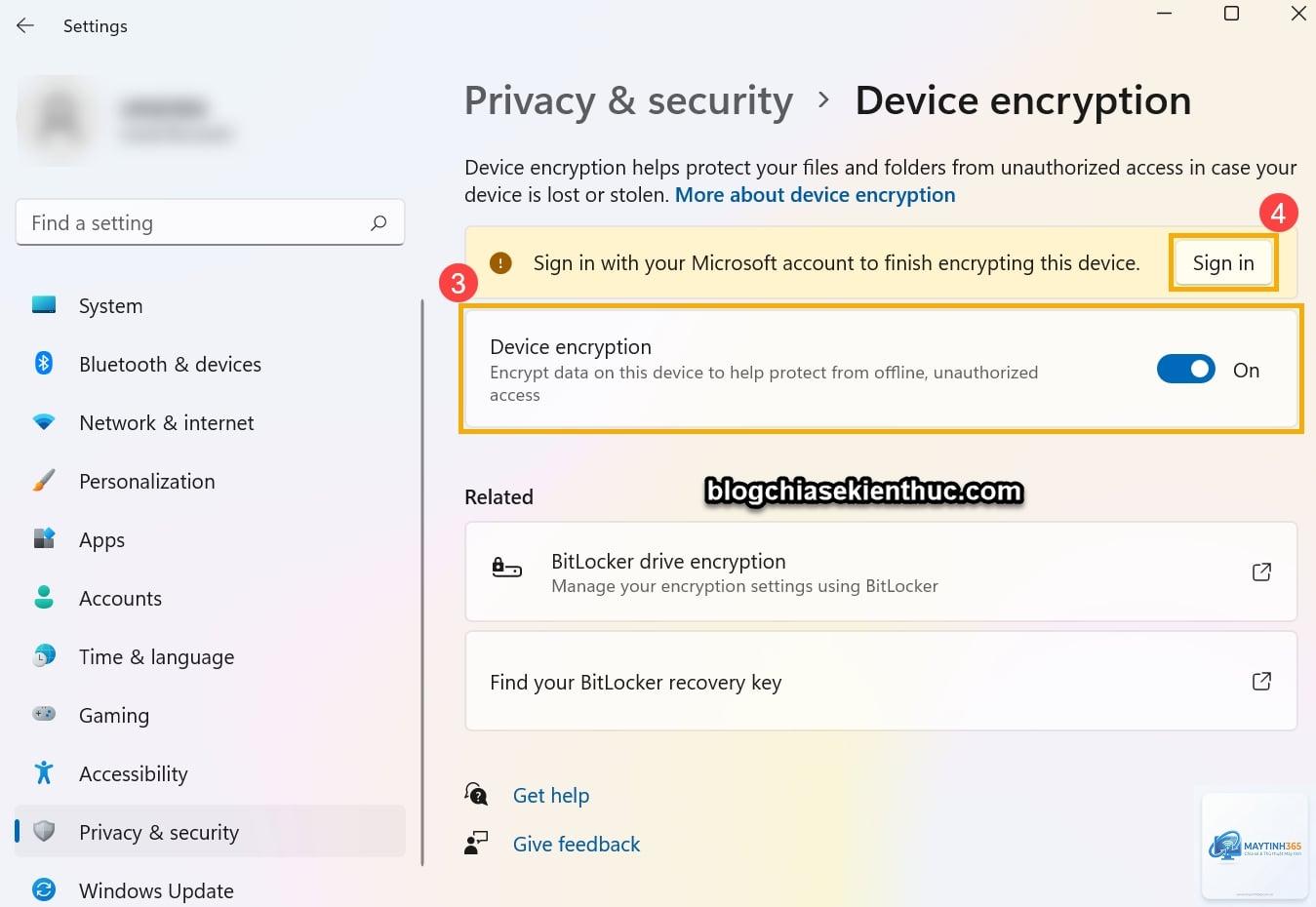 cách cấu hình device encryption - Hình 3