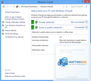 cách cấu hình firewall windows 11