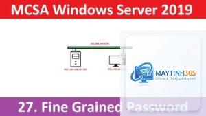 cách cấu hình password policy