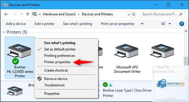 cách cấu hình printer device - Hình 3