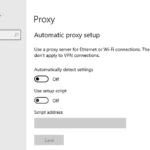 cách cấu hình proxy windows 11