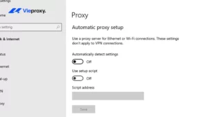 cách cấu hình proxy windows 11