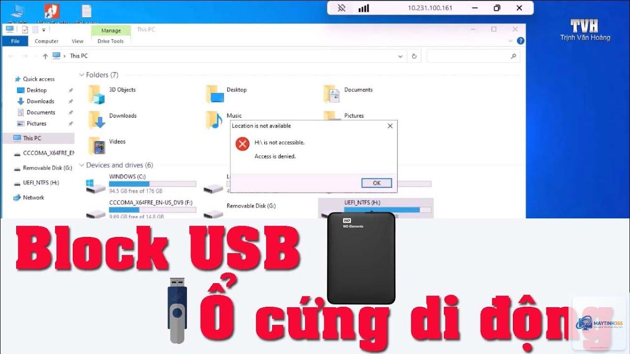 cách cấu hình removable storage policy - Hình 2