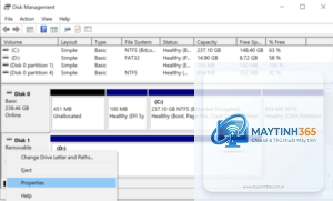 cách cấu hình removable storage policy