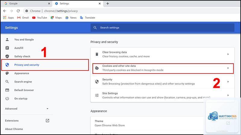 cách cấu hình search privacy - Hình 3