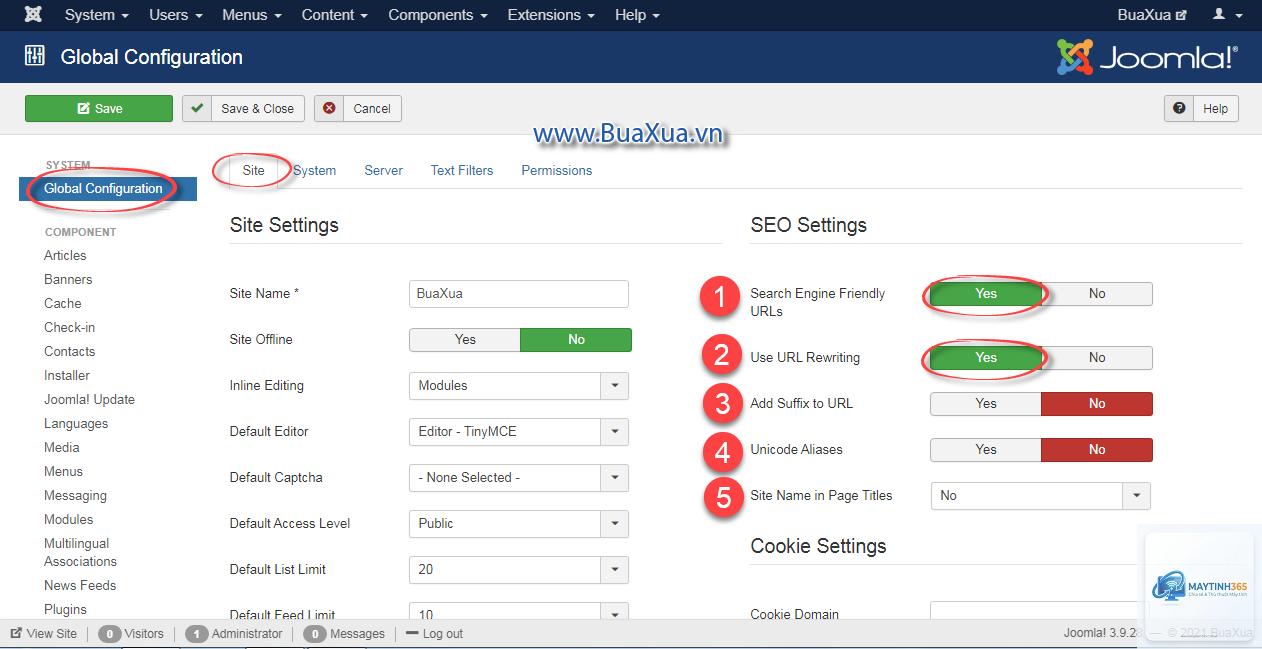 cách cấu hình search settings - Hình 3