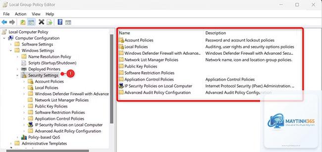 cách cấu hình security options - Hình 3