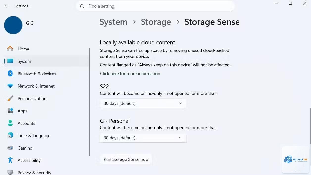 cách cấu hình storage settings - Hình 4