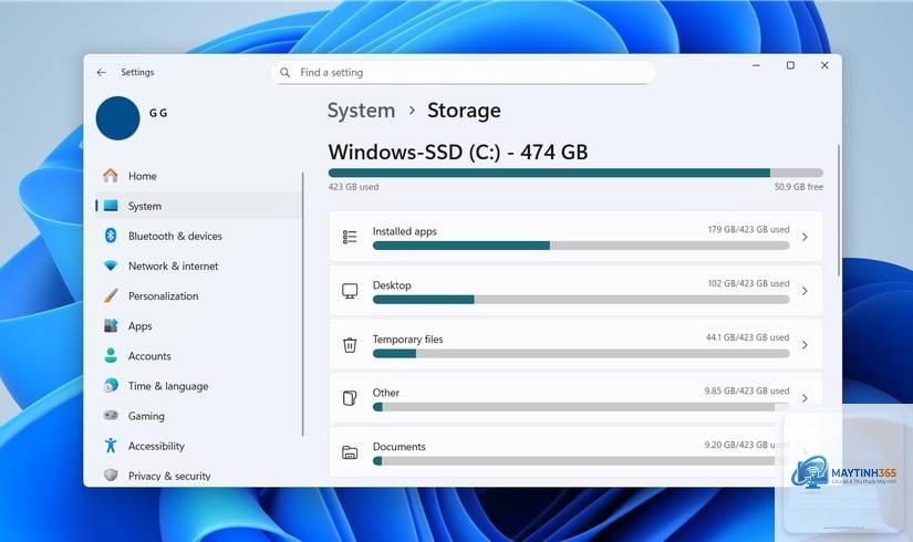 cách cấu hình storage settings - Hình 5