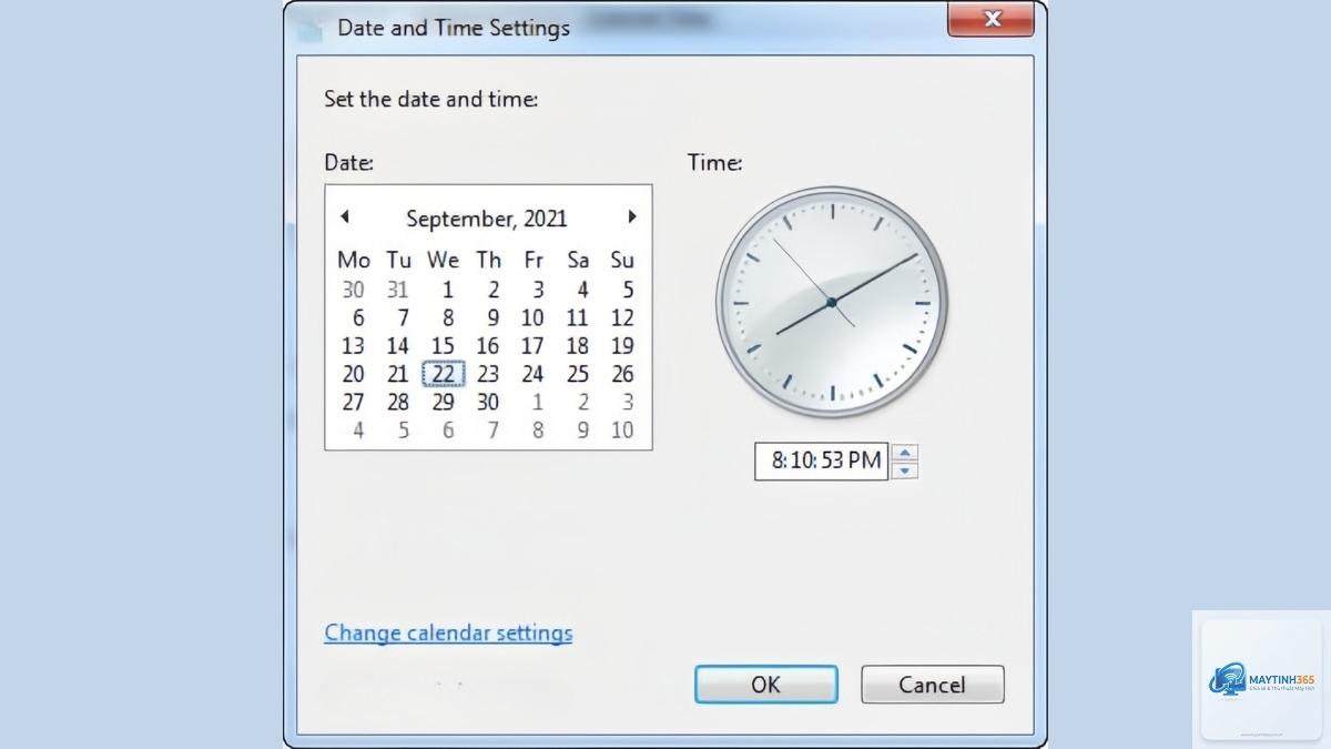 cách cấu hình time settings - Hình 4