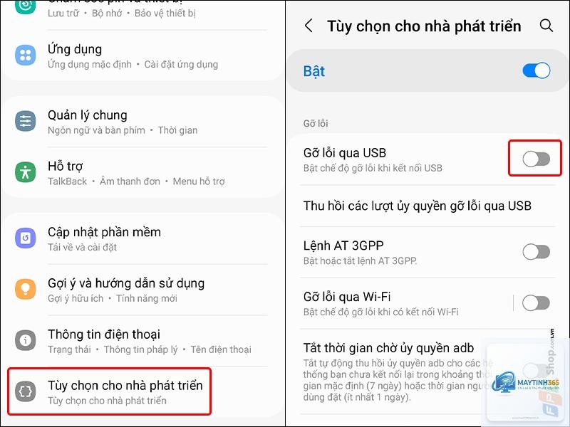 cách cấu hình usb settings - Hình 5