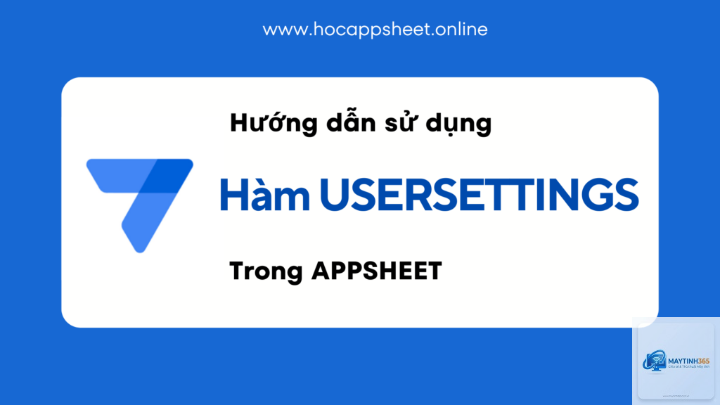 cách cấu hình user settings