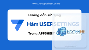 cách cấu hình user settings
