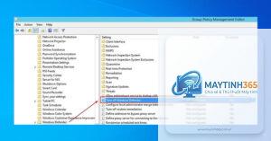 cách cấu hình windows security bằng gpedit