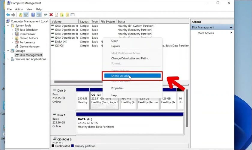 cách chia ổ cứng windows 11 - Hình 4