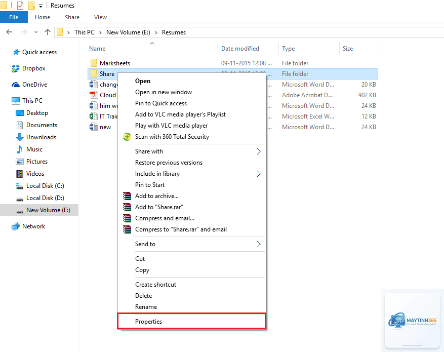 cách chia sẻ file bằng file explorer - Hình 2